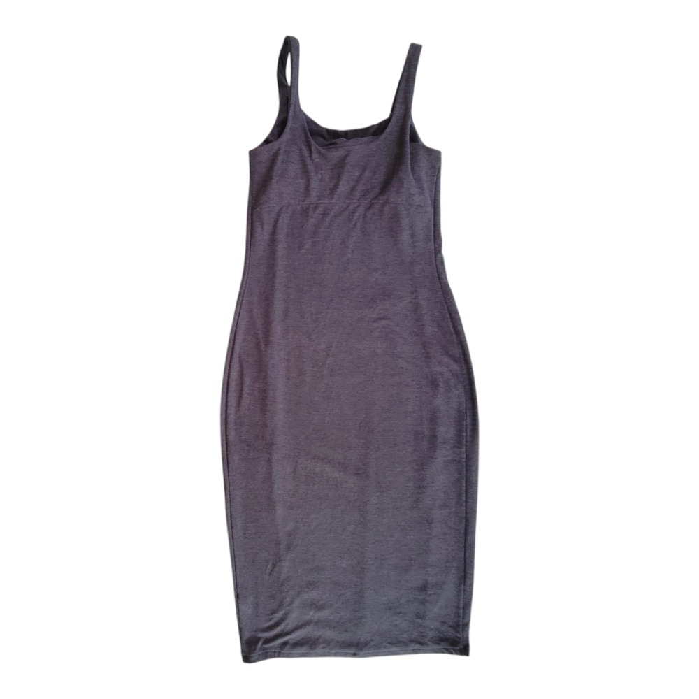FLX Dress XS Women Sleeveless Wander Midi Travel Leisure Stretchy Wicking Sherry